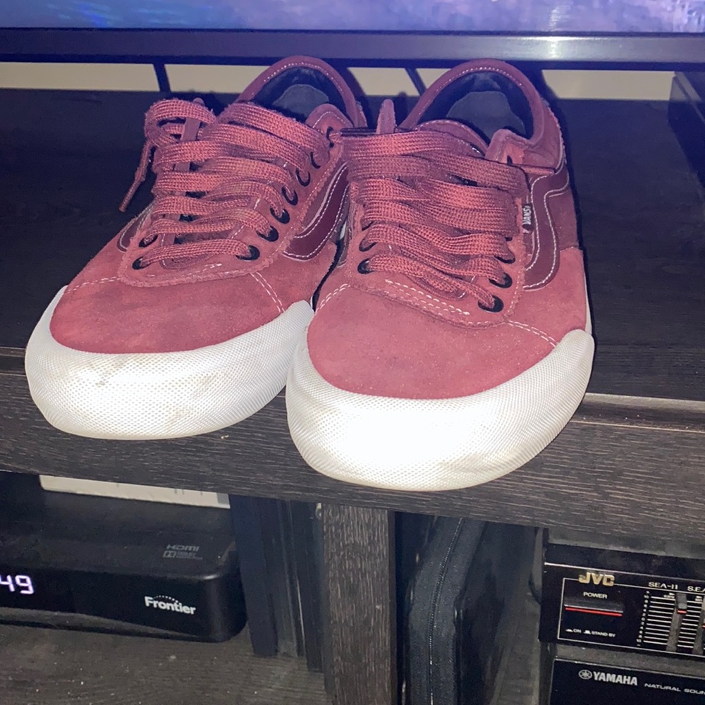 Burgundy Old School Vans